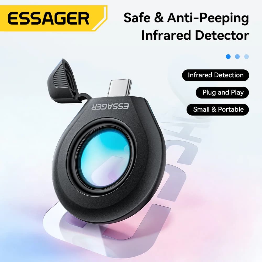 Infrapuna kaamerasilmade detektor spionaaživastane turvaseade
