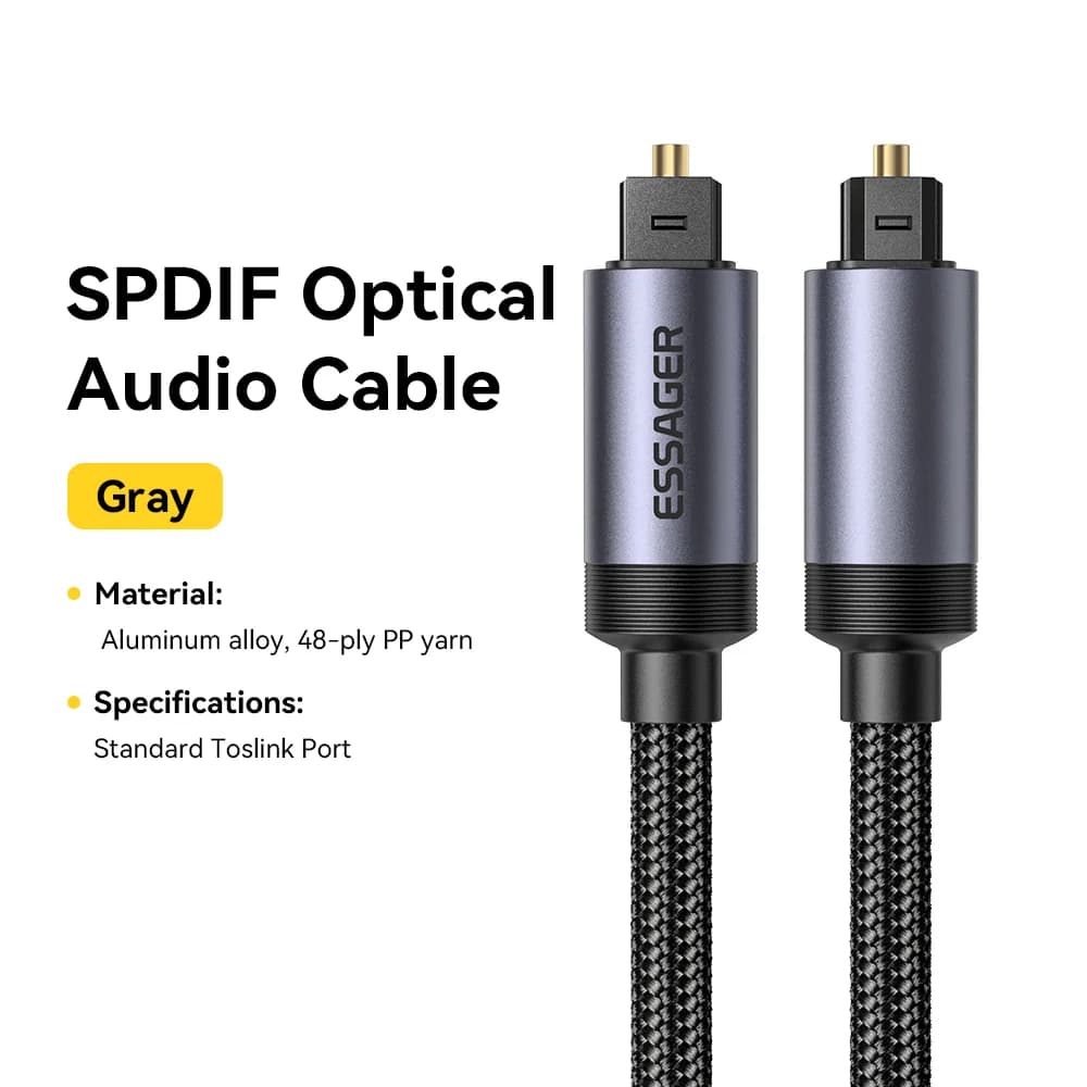 Digitaalne optiline kaabel Toslink SPDIF heliühendus