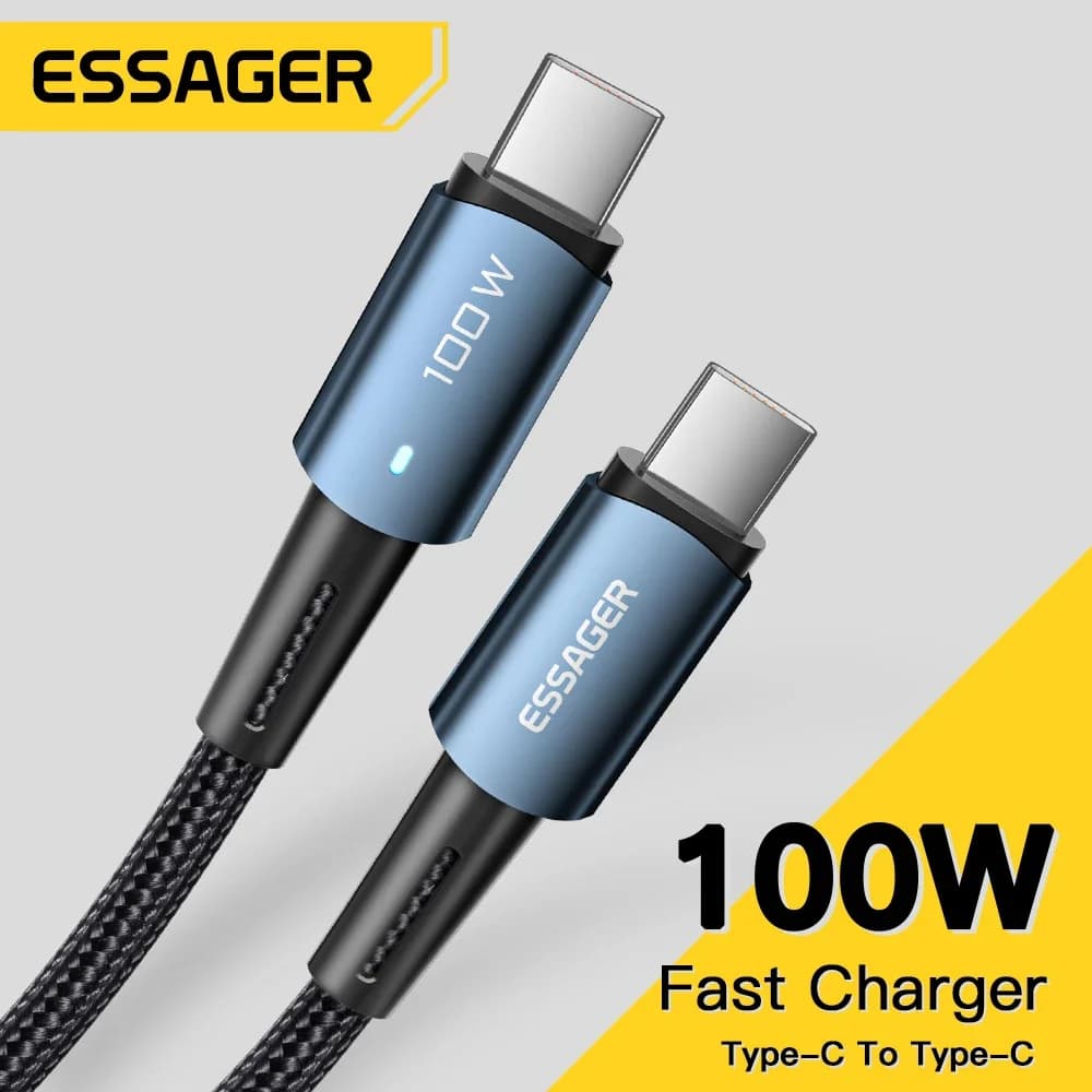 100W USB-C PD kiirlaadimiskaabel