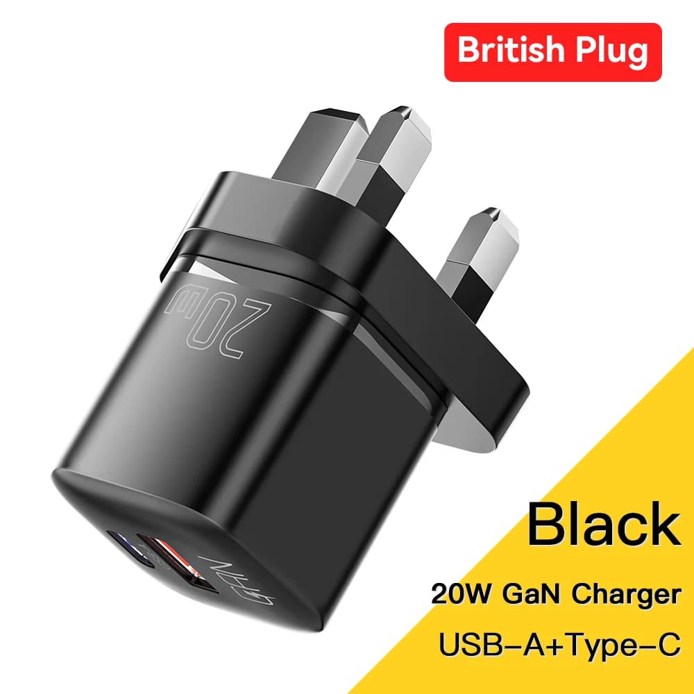20W GaN USB-C PD kiirlaadija