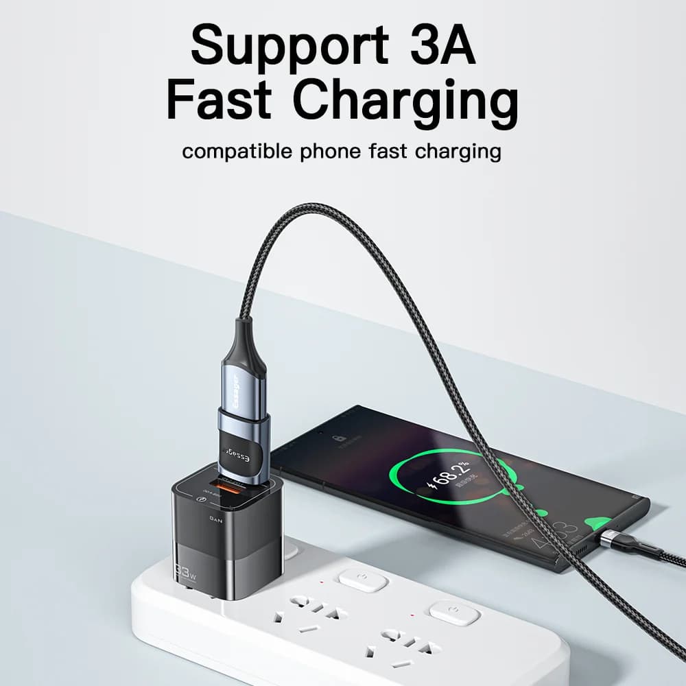 USB-C Micro USB OTG adapter