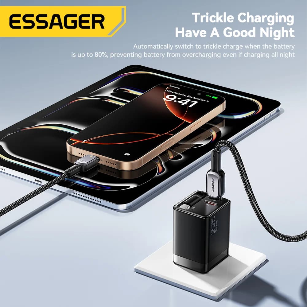 LED 100W USB-C kuni USB-C kaabel, 5A PD kiirlaadimine