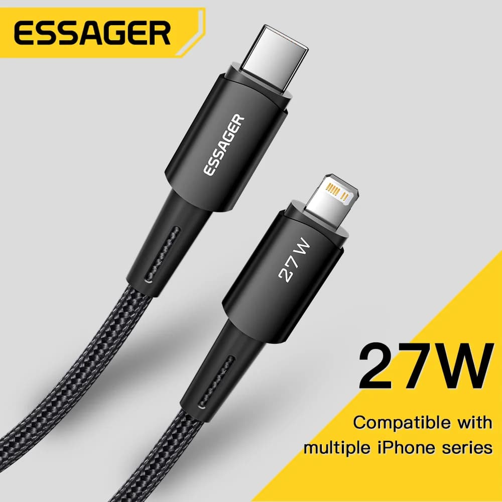 27W USB-C Lightning kiirlaadimiskaabel