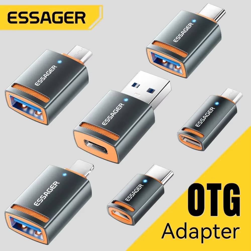 USB 3.0 OTG adapter Type-C isane kuni USB-A emane