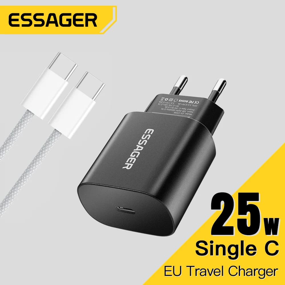 25W USB-C PD kiirlaadija