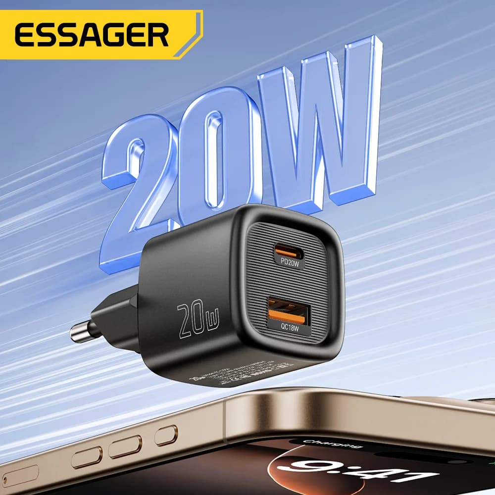 20W USB-C PD kiirlaadija