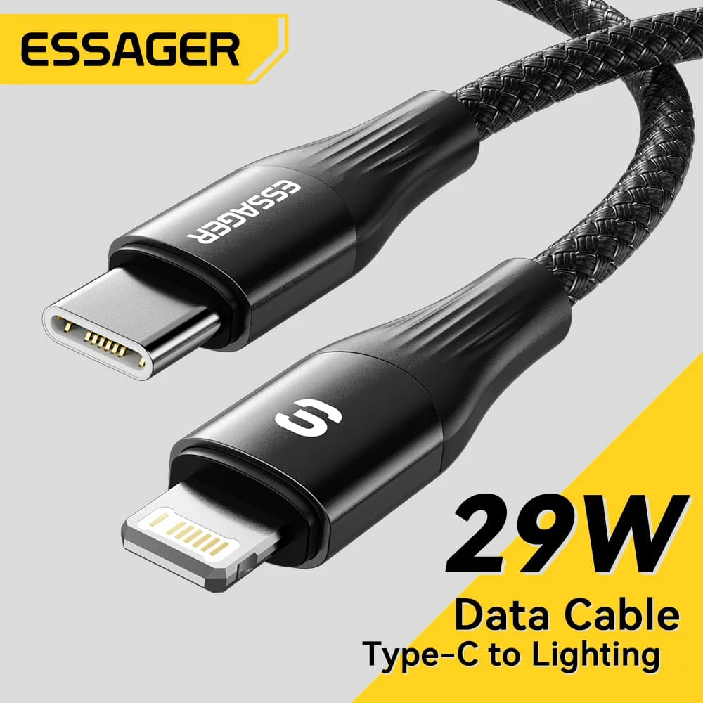 USB-C kuni Lightning PD kiirlaadimiskaabel